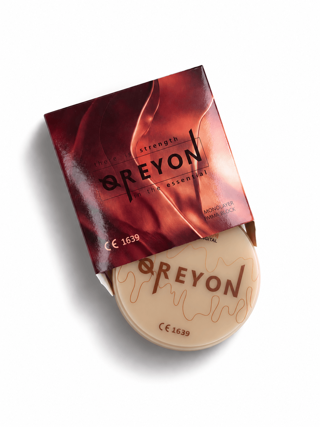 Confezione e disco PMMA Oreyon